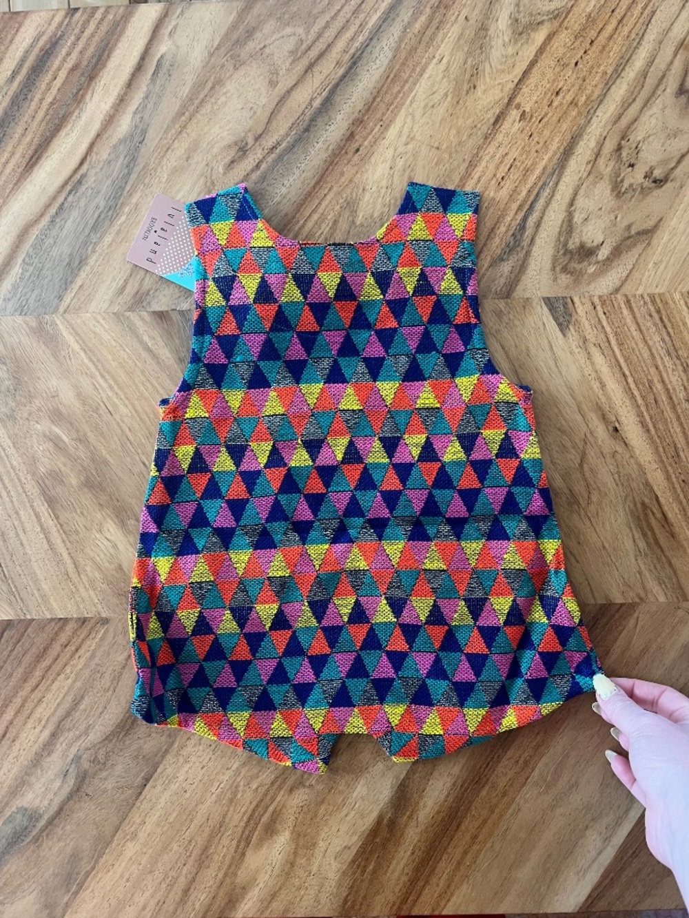 Triangle Romper - Picture 6 of 6
